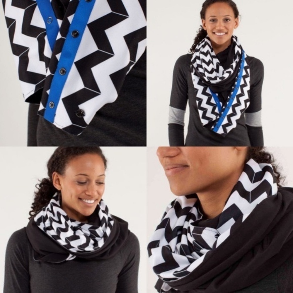{ Lululemon } Chevron Vinyasa Scarf